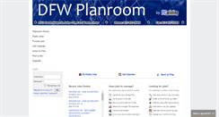 Desktop Screenshot of dfwplanroom.com